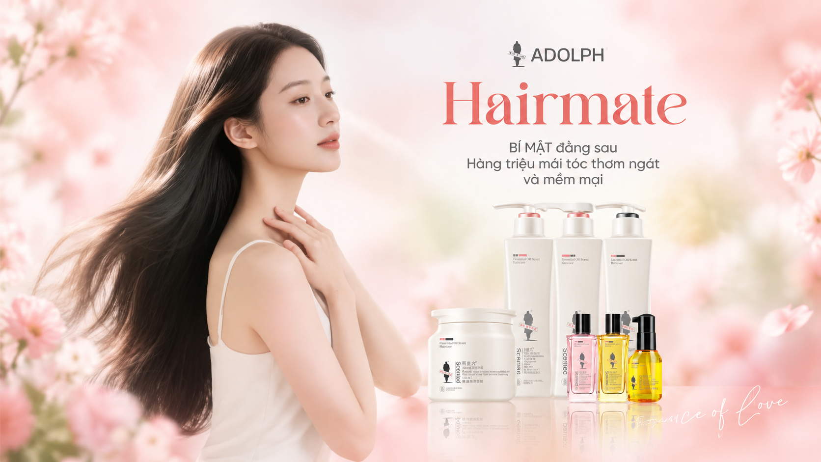 ADOLPH – Khi chăm sóc tóc trở thành một trải nghiệm của giác quan