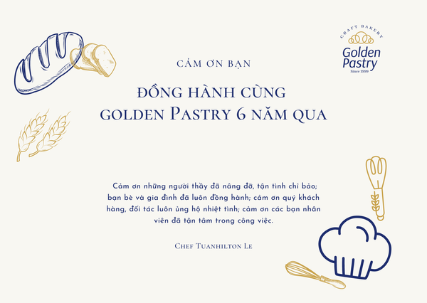 Thương hiệu Bánh Vàng Việt Nam - Golden Pastry và hành trình 6 năm