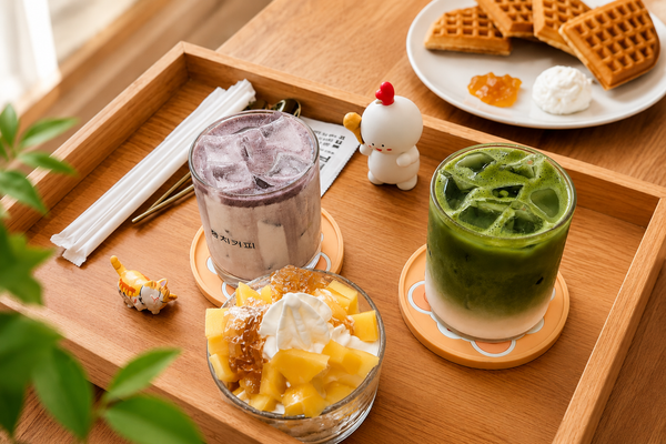The Pongchee – Một góc Seoul thu nhỏ với waffle và yogurt giữa lòng Quận 7